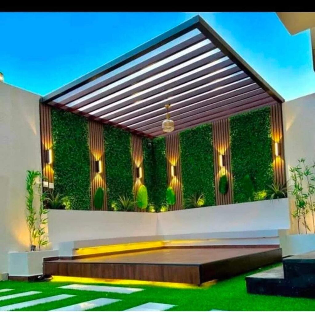 تنسيق حدائق حي طيبة الدمام